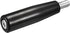 uxcell Revolving Handle Grip, 1Pcs M12x100mm(DxL) Threaded Handwheel Screw Knobs Crank Handle for Industry Lathe Milling Machine...