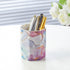 Ceramic Pencil Holder Pen Holder for Desk Cute Pencil Cup Pot Desk Organizer Makeup Brush Holder(Purple)...