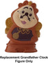 Replacement Part for Fisher-Price Little People Belle and Friends Beauty and The Beast Playset - CDH84 ~ Replacement Grandfather Clock Figure...