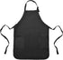 DALIX Apron Commercial Restaurant Home Bib Spun Poly Cotton Kitchen Aprons (2 Pockets) in Black...