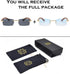 Heptagram Rectangle Fashion Rimless Sunglasses for Women Men Gangster 90s Frameless Shades Retro Vintage Trendy Eyewear...