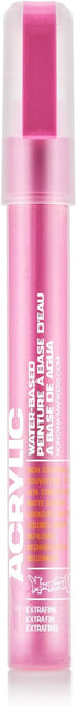 Montana Acrylic Marker .7mm Extra Fine Tip - Shock Pink Light...