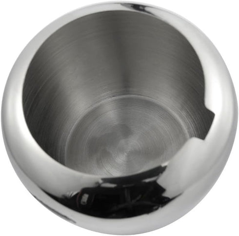 Stainless Steel Apple Sugar Bowl Seasoning Jar Condiment Pot Spice Container Canister Cruet with Lid and Spoon...