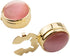 button covers for mens shirts button cover cufflinks cat eye button cover Ladies button covers (Golden-pink diameter 1.5cm)...