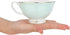 Cup& Saucer Set Bone China Porcelain Tea Coffee Cup for Breakfast Afternoon Tea- Blue Stripe Pattern (1)...