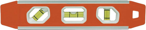 Johnson Level & Tool 1421-0900 Magnetic Aluminum Reinforced Torpedo Level, 9", Orange, 1 Level...