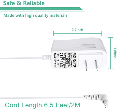 15V Charger for Black and Decker Handheld Vacuum, Handheld Vacuum Cleaner Power Cord for Dustbuster...
