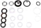 O Repair Kit, Paint Sprayer O Seal Rings Pump Repair Packing Kit Fits for Ultra 390 395 495 595...