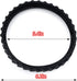 R0526100 Track Replacement Compatible with Zodiac Mx6/MX6 Elite MX8/MX8 Swimming Pool Cleaning Robot Cleaning Tires?2pack?...