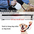 2 Pack Adjustable Wrist Strap for Dog Leash, Dog Leash Wrist Safety Strap for Hands Free, Velcro Design, Soft Comfortable Diving Fabric, Black Col...