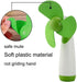 JDYYICZ Mini Handheld Fan Personal Fan Battery Soft Foam Blades Powered for Home and Travel (Green 1pcs)...