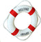 MorroMorn Lifebuoy Wall Hanging Decor - Welcome Aboard Mediterranean Style Home Decoration (Red, 14")...