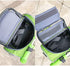 Waterproof Bicycle Handlebar Bag with Transparent Pouch and Adjustable Strap High-capacity Cycling Front Pack (Green)...