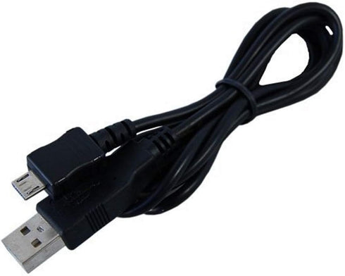 HQRP USB Charging Cable compatible with Jackery Mini Air Bar Fit Giant Giant+ ; Poweradd Ultra Slim ; Poweradd Pilot X1 X2 X3 X4 X5 X6 E S, USB to...