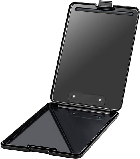 ZCZN Plastic A4 Form Storage Box Case, Clipboard Case, Suitable for School,Utility,Industrial Office, Medical Personnel,Black...