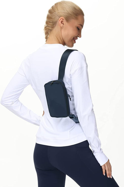 Fanny Packs for Women Men Unisex mini belt bag with Adjustable Strap Fashion Waist Pack for Outdoors Small Waist Pouch for Travel Workout Running ...