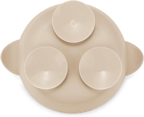 PandaEar 3 Pack Baby Suction Bowls, Stay Put Silicone Food Bowl Babies Led Weaning Supplies for Kids Toddlers, BPA-Free -Blue/Green/Brown...