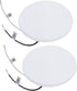 Facon 2-Pack Ultra Slim 4.5'' 12V RV Puck Lights w/Switch, SY-SM45 4000K Cool White LED Interior Lights for RVs, Camper Van, Boats, 12V Dome Light...
