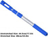 Swimming Pool Pole, High Hardness from 17.5in to 34.6in Extension Swimming Pool Pole for Pool Skimming Net Rake Brush...