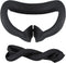 Silicone Case for Meta Quest 3?Enhanced VR Experience MetaQuest 3 face Cushion-Sweatproof and Light-Blocking Washable VR Face Plate Mask Accessori...