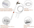 Aquarium Gravel Cleaner Fish Tank Kit Long Nozzle Water Changer for Water Changing and Filter Gravel Cleaning with Air-Pressing Button and Adjusta...