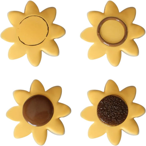 Sunflower Cookie Cutter Set-Size 3.8" 3.1" 2.6"-3 Piece-Cookie Cutters for You Are My Sunshine Baby Shower Birthday Party Decorations...