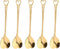 10-Piece Heart-Shaped Stainless Steel Dessert Spoon Set for Home, Restaurant, Cafe, and Bar - Elegant Design, Multi-Functional Usage, and Durable ...