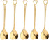 10-Piece Heart-Shaped Stainless Steel Dessert Spoon Set for Home, Restaurant, Cafe, and Bar - Elegant Design, Multi-Functional Usage, and Durable ...