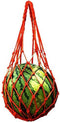Melon Hammocks Cradles, 5 Pack of Nets for Melons, Perfect for Growing Cantaloupe, Watermelon in Vertical Garden (Orange)...