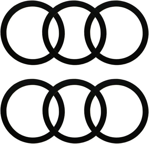 6Pcs Mag Safe Rings - Thin Adhesive Metal Magnetic Rings for iPhone 14 13 12 Pro Max Mini for Mag Safe Magnetic Wireless Charger, Car Charger Conv...