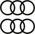 6Pcs Mag Safe Rings - Thin Adhesive Metal Magnetic Rings for iPhone 14 13 12 Pro Max Mini for Mag Safe Magnetic Wireless Charger, Car Charger Conv...