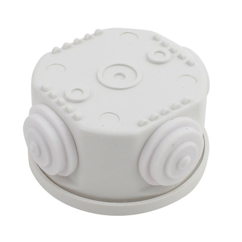 YXQ ABS Waterproof Junction Box w Hole Electric Project Enclosure Round Shape Case for DIY...