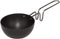 Essential Non-stick Hard Anodized Tadka Frying Pan with Wire Handle, Spice Heating Pan, Temper Pan - Black, 11 inch...