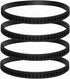 4 Pack 45-69-0010 Pulley Tires Replacement for Milwaukee Bandsaw 6225 6227 6230 6232 6232-6 6238-20 2729-20...