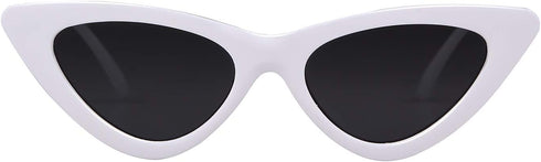 GIFIORE Retro Vintage Cat Eye Sunglasses for Women Trendy Narrow Cateye Frame Sun Glasses...