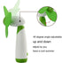 JDYYICZ Mini Handheld Fan Personal Fan Battery Soft Foam Blades Powered for Home and Travel (Green 1pcs)...
