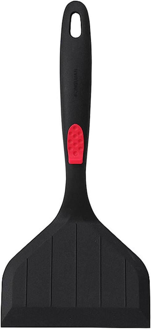 Silicone Wide Turner/Spatula Kitchen Spatulas Nonstick Cookware for Cooking & Serving Heat-Resistant BPA Free Cooking Utensils...