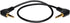 Tripp Lite (P312-001-2RA) 3.5mm Mini Stereo Audio Cable with Two Right Angle Plugs (M/M), 1-ft, Black...