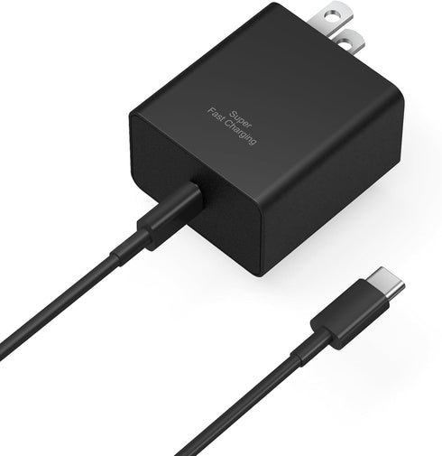 45W Samsung USB C Super Fast Charger, Type C Charger Fast Charging Wall Block with 6Ft Fast Charging Cable for Samsung Galaxy S24 Ultra/S24/S23 Ul...