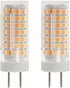 G8 LED Bulb Dimmable 8W Equivalent to 80W-100W Xenon Halogen Bulb, T4 Bi-Pin G8 Base, 120V for Under Counter Kitchen Lighting, Under-Cabinet Light...