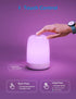 meross Table Lamp, Touch Control, Adjustable Brightness, Multi-Color Bedside Lamp, Portable Rechargeable Night Light for Bedroom...