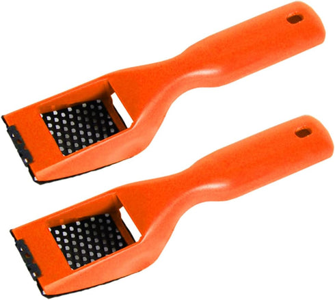 2 Pack 7-2/3" Surform Shaver, Second-Cut Tooth Mill File Mini File, Orange 8401...