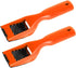 2 Pack 7-2/3" Surform Shaver, Second-Cut Tooth Mill File Mini File, Orange 8401...