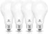 Dimmable A21 LED Bulb, 150 Watt Equivalent, Warm White 3000K, 2600LM, UL Listed, E26 Standard Base, Damp Rated, Super Bright Light Bulbs, 4 Pack...