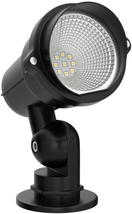 Spotlight Outdoor 6W 2700K to 6500K Adjustable via Remote Landscape Lighting Outdoor Indoor for House Flag Yard Tree Garden, Plug in Outdoor Light...
