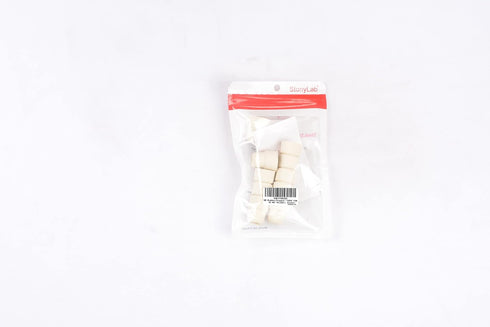 stonylab Rubber Stopper, 19# Natural Rubber Septum Stopper Fit for 19/22 Outer Joint Lab Glassware, Sleeve Type, Pack of 10...