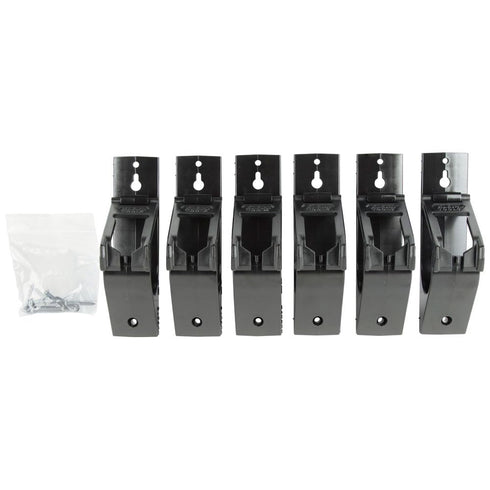 Klein Tools 450-510 2-Inch J-Hooks, Cable Management System with Lockable Latch for Extension Cords, Conduit, Fiber, Ethernet Cables, 6-Piece...
