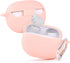 AIRSPO Silicone Case Compatible with Beats Studio Buds Case 2021 Soft Protective Cover for Beats Wireless Earbuds with Keychain (Pink)...