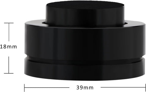 Preffair SP3918 Black Turntable Isolation Feet HiFi Fever Speaker Shock Absorber Pads Anti-Vibration Spikes with Ceramic Bead Nail for Audio Ampli...