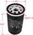 Oil Filter 122-0836 Fit For RV QG 5500/7000 Series HGJAC HGJAB HGJAA Spin-on Rep 01220836 B7238 PH10027 PH2875...